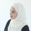 Hijab Sans Épingles Blanc