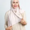 Hijab Jersey Cotton Beige