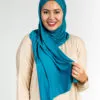 Hijab Sans épingles Vert Canard