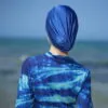 turban de natation bleu