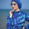 turban de nataion bleu