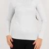 Pull Coton Manches Longues – grège claire