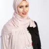 Hijab Jersey Cotton Baby Pink