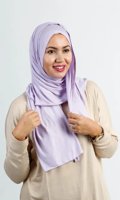 Hijab Jersey Cotton Lavender