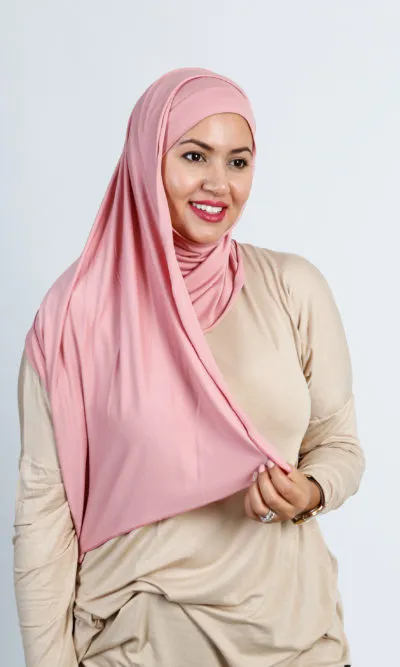 Pinless Hijab Pink