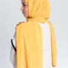 Foulard Avec Bonnet intégré Moutarde Instant Hijab