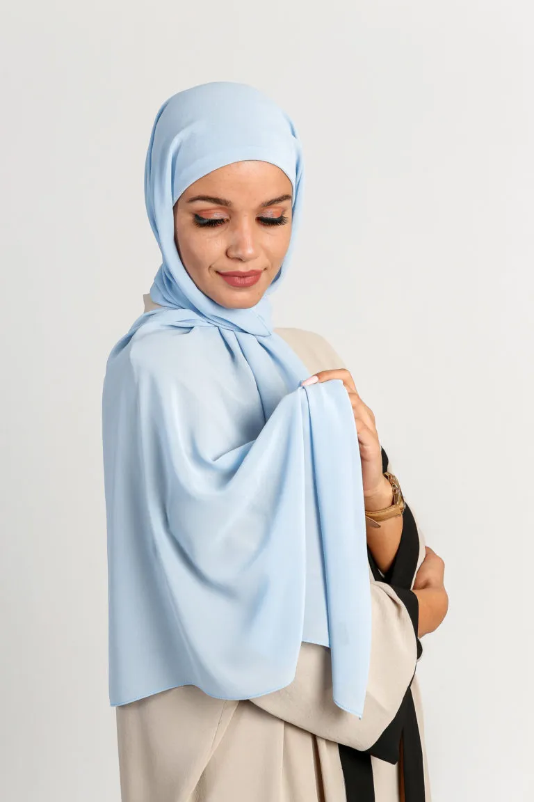 instant hijab Bleu Ciel
