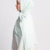 instant hijab vert d'eau