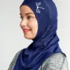 Maya Hijab de Sport Bleu