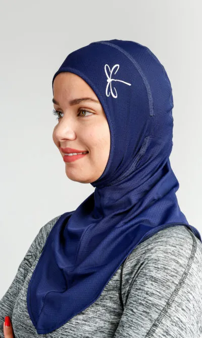 Maya Hijab de Sport Bleu