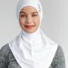 Maya sport hijab blanc