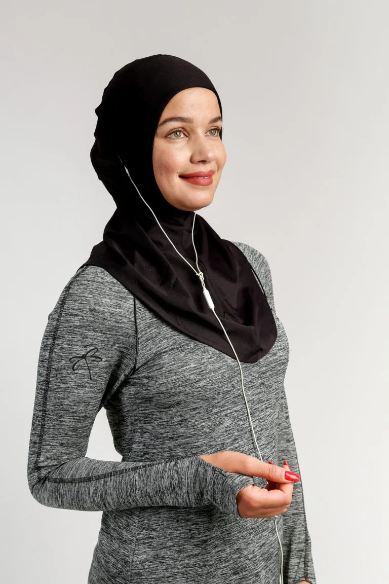 Maya sport hijab noir