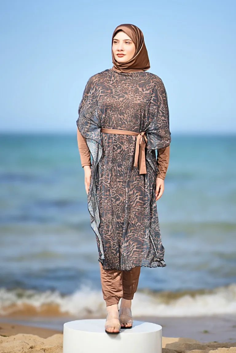 Burkini Tigre Femme 4 pièces