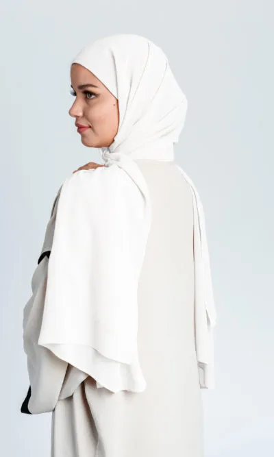 instant hijab Blanc cassé
