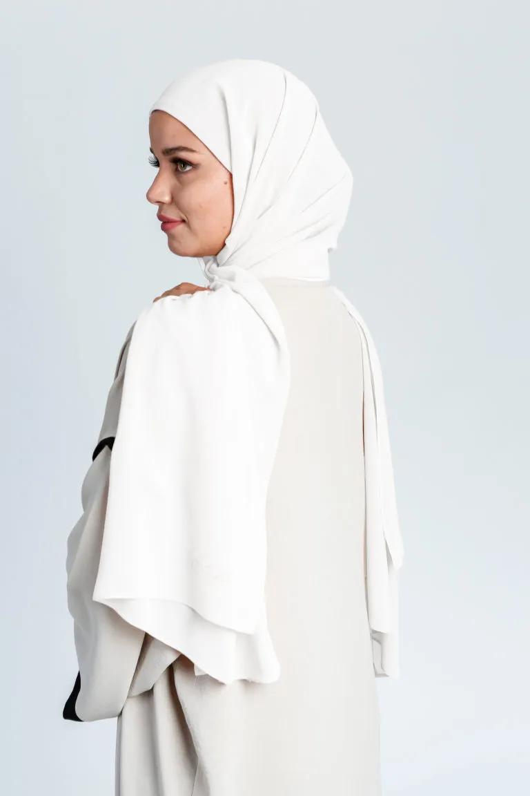 instant hijab Blanc cassé