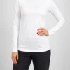 White Long Sleeve Cotton Sweater