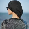 swim turban noir