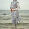 Maillot de Bain Femme Voilée Gris