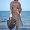 Black Beach Bag For Women Eden
