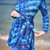 burkini bleu
