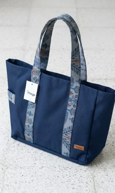 Sac De Plage Bleu Marine Soline