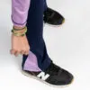 Pantalon Bleu Zip Cheville