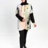 Pull Oversize Imprimé Vert