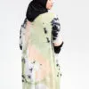 Pull Oversize Imprimé-Vert