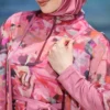 Maillot de Bain Voilée Rose Aura