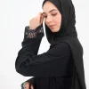 abaya femme noir