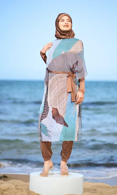 Brown Modest Burkini Eden