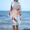 burkini marron maillot de bain femme voilee