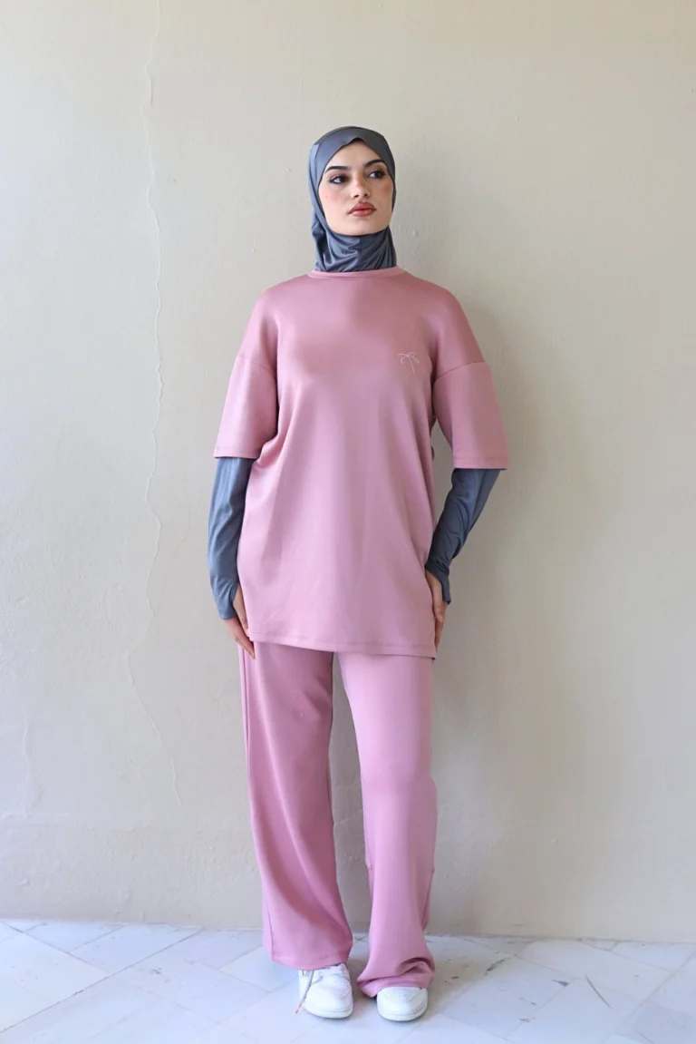 Modest Wide Leg Sports Pants for Women