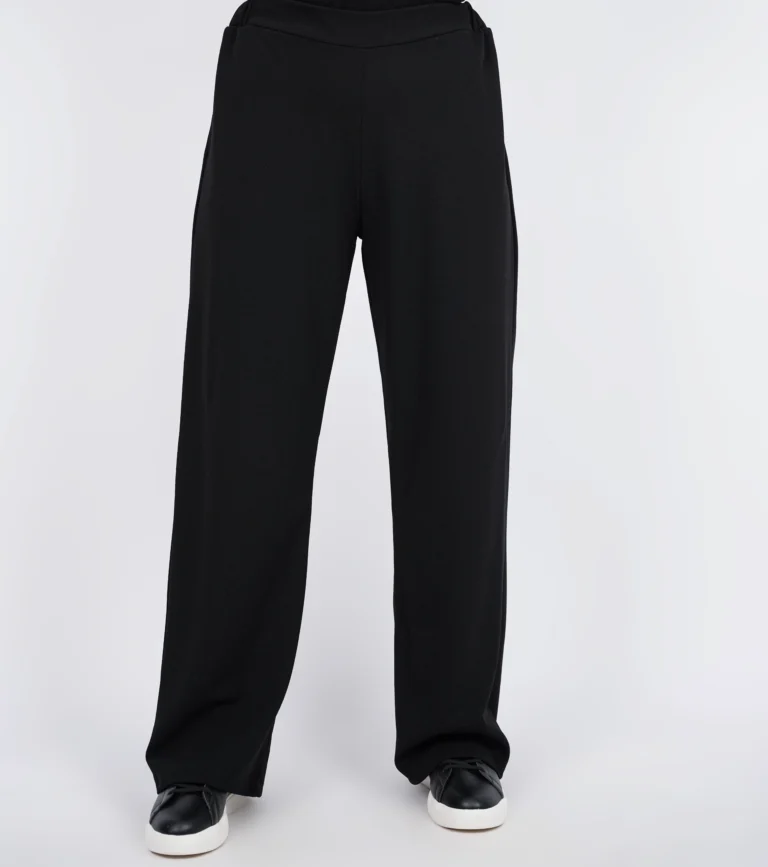 PANTALON LARGE FEMME NOIR