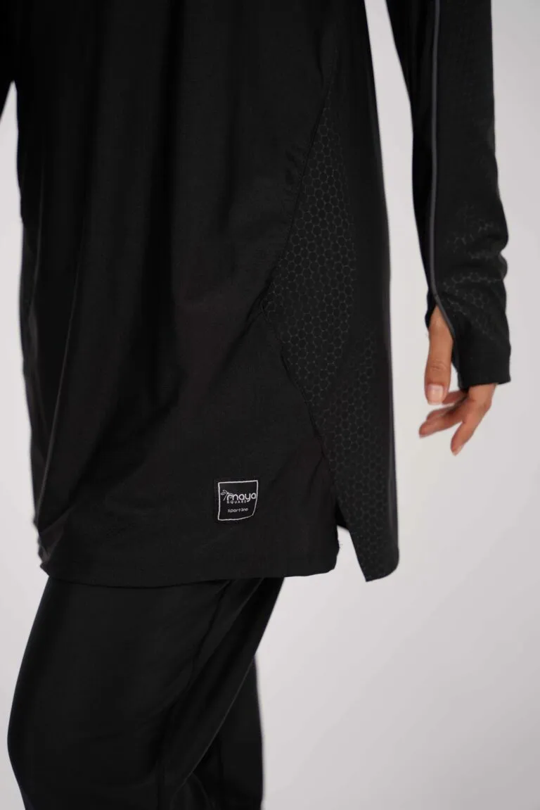 pull manches longues noir