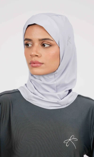 foulard de sport gris