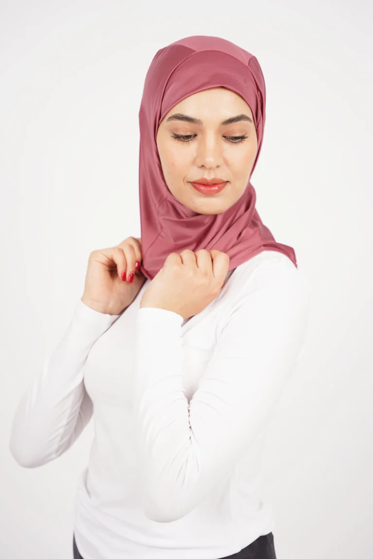 foulard de sport rose