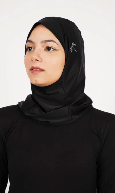 hijab sport noir