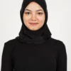 hijab sport noir Dry-tech