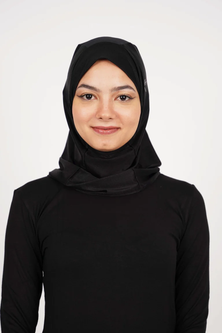 hijab sport noir Dry-tech