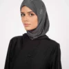 hijab de sport gris