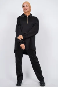 jogging oversize noir