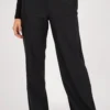 Pantalon sport large femme - Noir