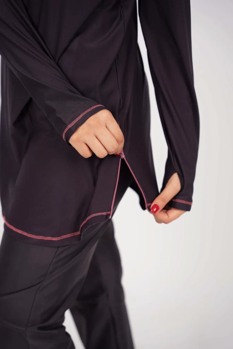 pull de sport femme details