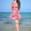 Maillot de Bain en Robe Aura Rose