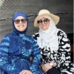 Burkini Avec Legging Femme Voilée - Azur Bleu photo review