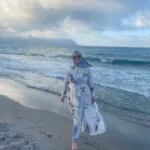 Burkini Moulant Avec Caleçon - Azur Gris photo review