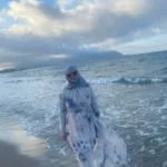 Burkini Moulant Avec Caleçon - Azur Gris photo review