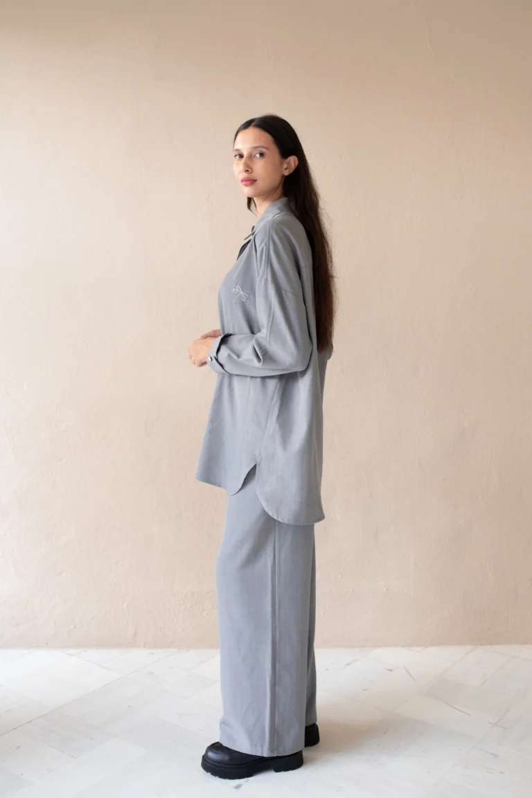 Ensemble Femme voilée Gris