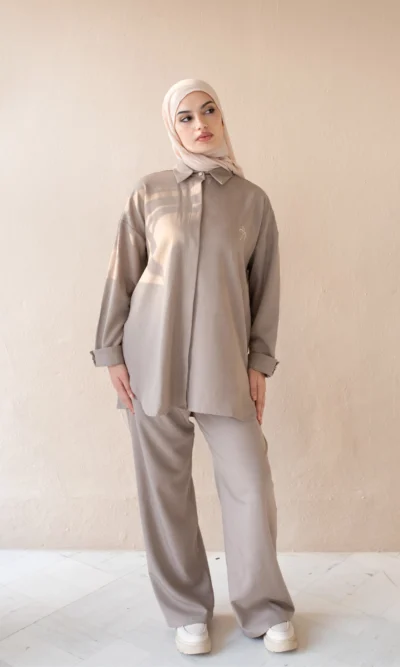 Modest Outfit for Women Pearl Beige